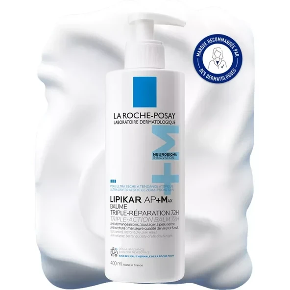 LA ROCHE POSAY LİPİKAR AP+MAX BAUME 400 ML ürün görseli 1