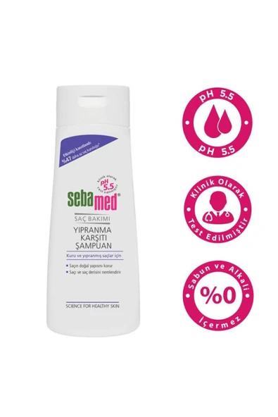 SEBAMED YIPRANMA KARŞITI ŞAMPUAN 400 ML ürün görseli 1