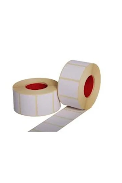 ŞeyliŞeyler - 50X100 Termal Barkod Etiketi 500 Sarım 10 Rulo ürün görseli 1