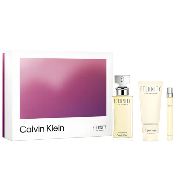 Calvin Klein Eternity Woman Edp 100 ml Kadın Parfüm Set ürün görseli 1