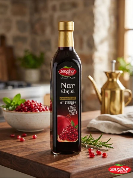 Zengibar Nar Ekşisi %100 Hakiki Doğal 700 gr Cam Şişe 1. Kalite ürün görseli 1