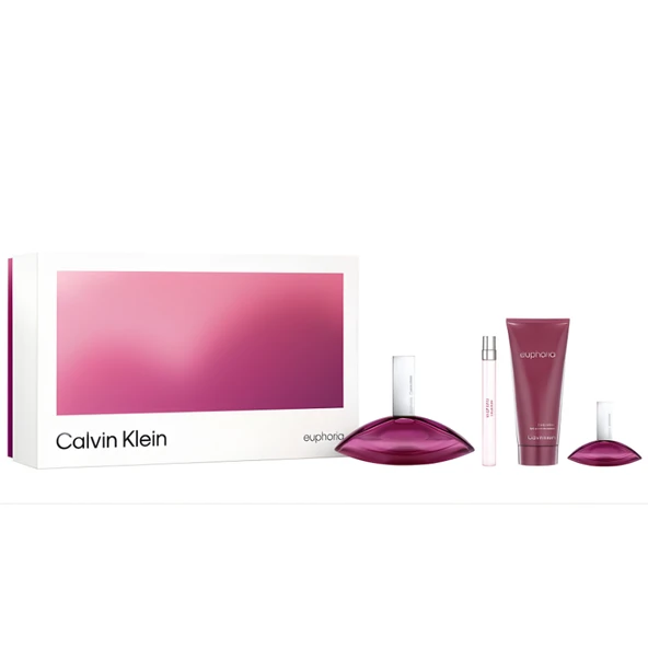 Calvin Klein Euphoria Edp 100 ml Kadın Parfüm Set ürün görseli 1