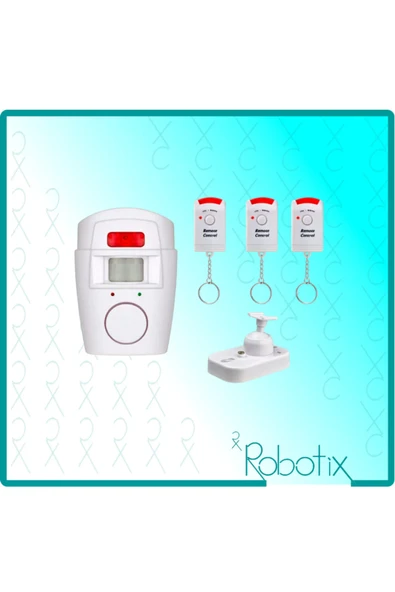 ROBOTİX RB-NG300-3 Kumandalı Alarm Seti (3 Kumandalı) ürün görseli 1