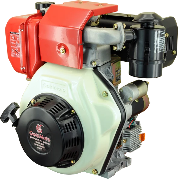 GoldMoto GM186FAEN-G7 Dizel Motor 10 Hp Marşlı Krank Mili Konik ürün görseli 1