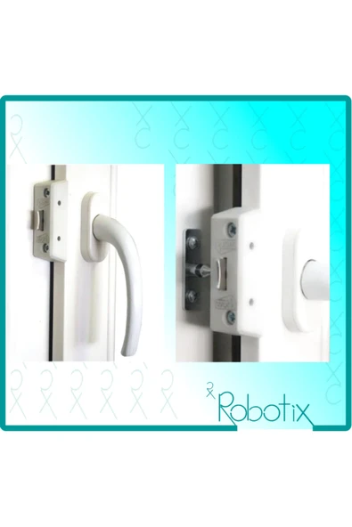 ROBOTİX Beyaz Çocuk Güvenlik Kilidi ürün görseli 1