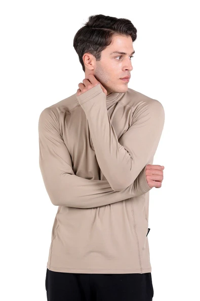 Thermoform Pro Yarım Fermuar Sweatshirt KUM - Resim 9