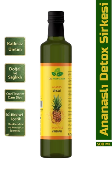 Ananas Sirkesi Doğal Fermantasyon Detox Sirke 500 Ml ürün görseli 1
