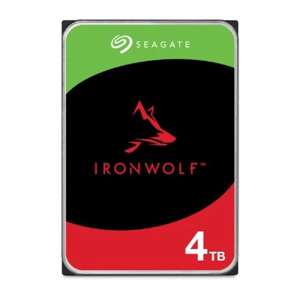 Seagate 4Tb Ironwolf 3.5" 5400 256Mb St4000Vn006 ürün görseli 1