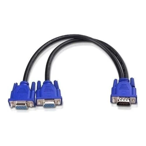 VGA Y Kablo, 2x VGA Çoklayıcı ürün görseli 1