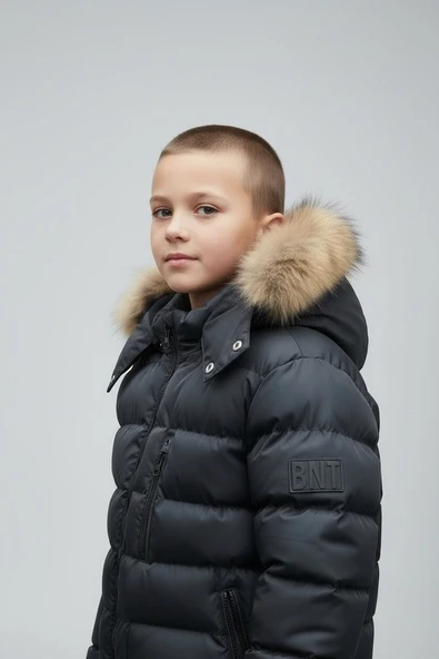 Erkek Çocuk Şişme Mont 51334 - Resim 9