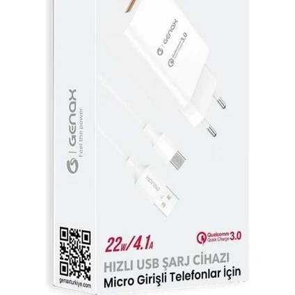 GNX-007 4.1A 22W Micro Şarj Cihazı ürün görseli 1