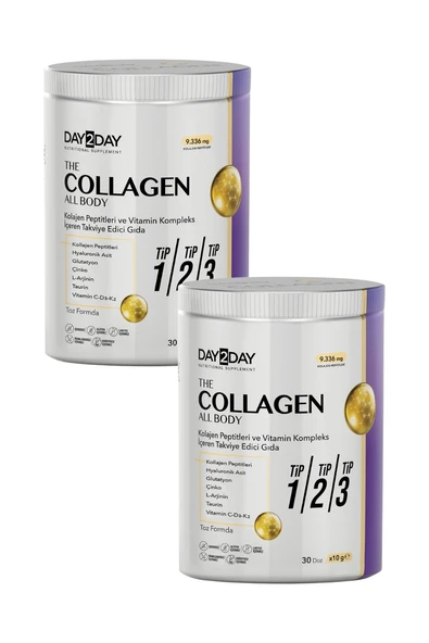 Day2Day The Collagen All Body Toz 300 gr x 2 Adet ürün görseli 1