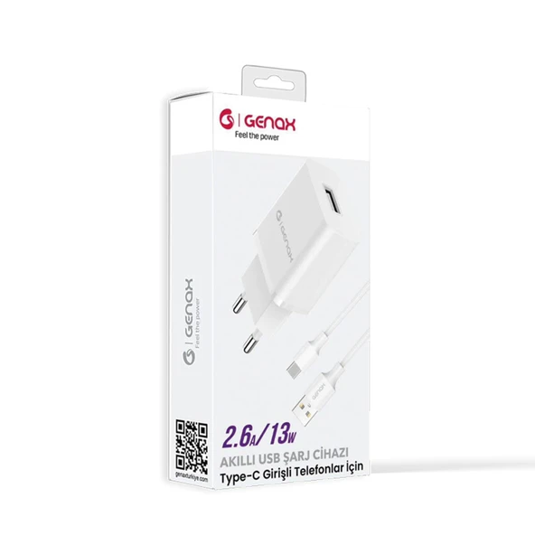 GNX-003 2.6A 13W Type-C Şarj Cihazı ürün görseli 1
