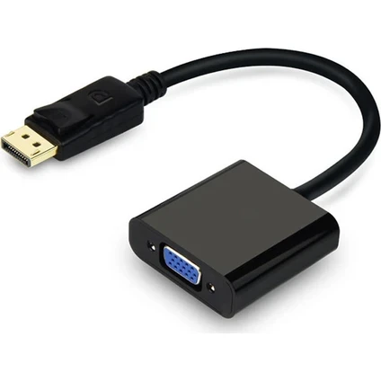 Displayport To VGA Çevirici Dönüştürücü Adaptör ürün görseli 1