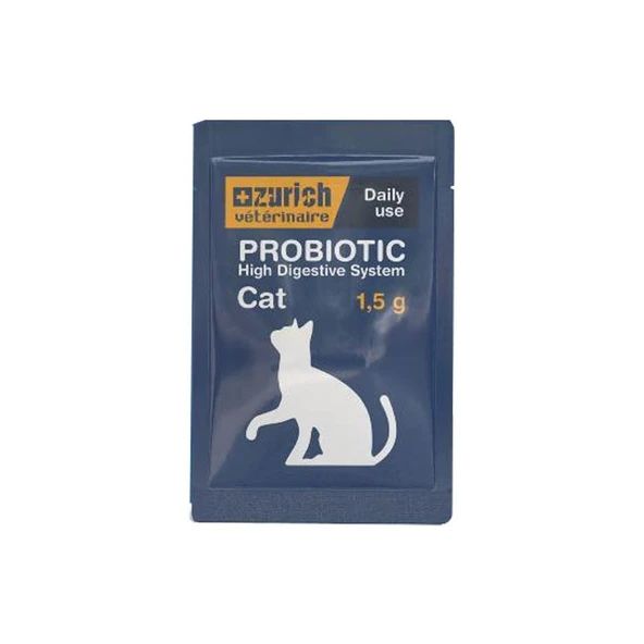 Zurich Veterinaire Kedi Probiotic Saşe 1,5 gr ürün görseli 1
