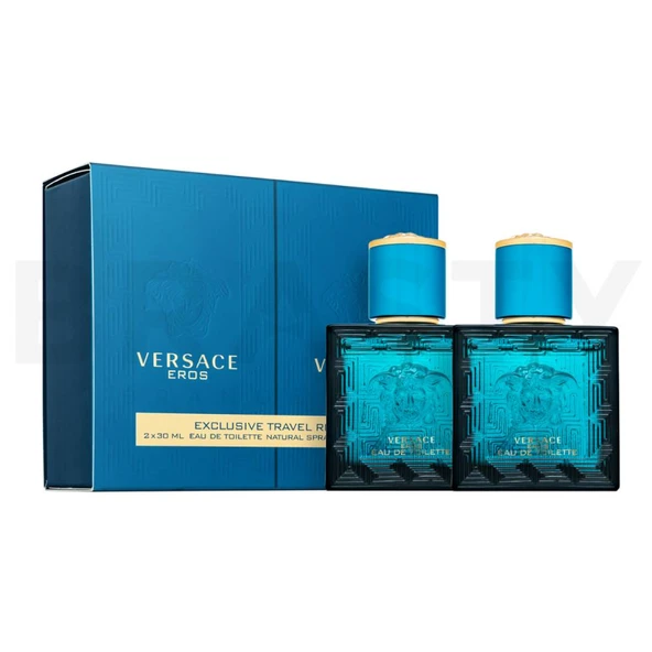 Versace Eros Pour Homme EDT 2 x 30 ml Erkek Parfüm Seti ürün görseli 1