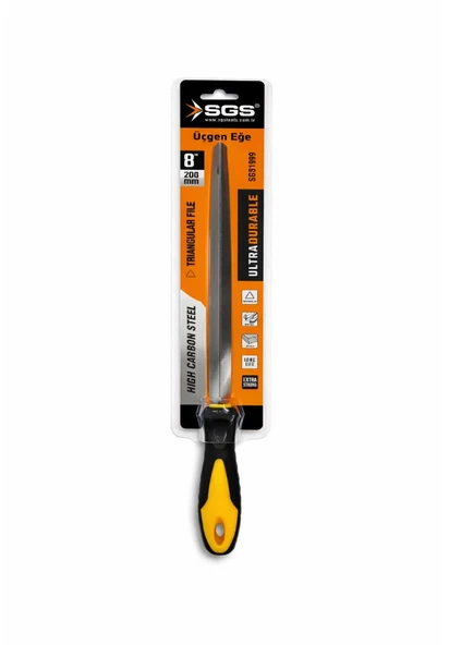 Sgs SGS1999 Üçgen Eğe 8" 200mm ürün görseli 1