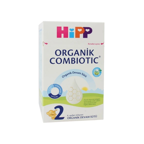 Hipp 2 Organik Combiotic Devam Sütü 800 gr ürün görseli 1