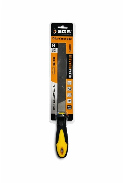 Sgs SGS1996 Düz Yassı Eğe 8" 200mm ürün görseli 1
