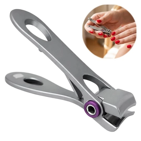 Sunup SN-29304 Profesyonel Ergonomik El Tırnak Makası 70Mm Paslanmaz Çelik Mat Satin ürün görseli 1