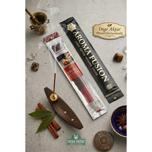 Darshan Aroma Fusion Palo Santo 15 Adet Çubuk Tütsü 28 cm ürün görseli 1