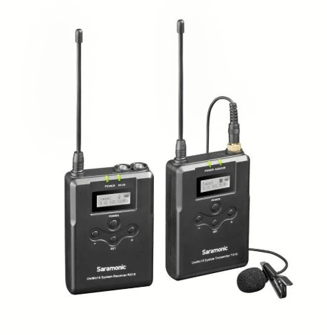 Saramonic Uwmic15 16 Kanallı UHF Kablosuz Yaka Mikrofonu ürün görseli 1