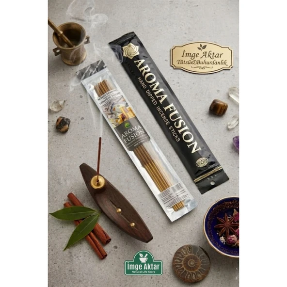 Darshan Aroma Fusion Money Drawing (Para Çekme) El Yapımı 15 Adet Çubuk Tütsü 28 cm ürün görseli 1