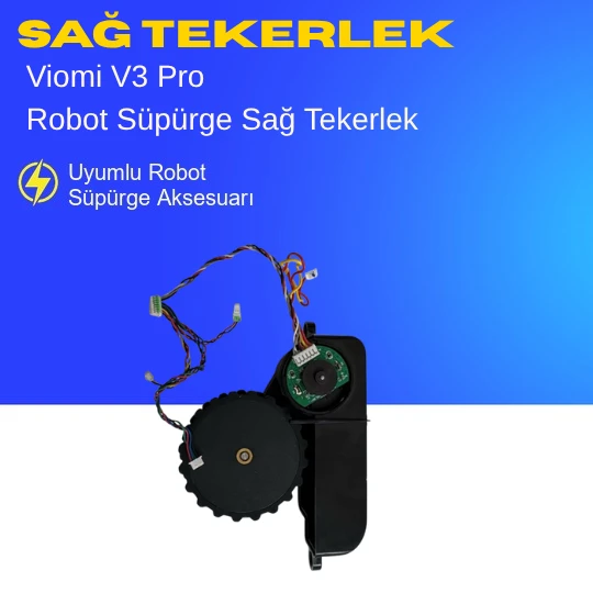 Viomi V3 Pro Robot Süpürge Sağ Tekerlek - Resim 2
