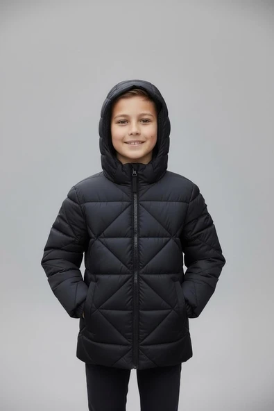 Erkek Çocuk Şişme Mont 51378 - Resim 6