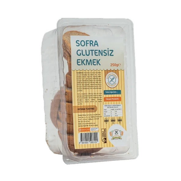 Glütensiz Ekmek 250 gr Sofra ürün görseli 1