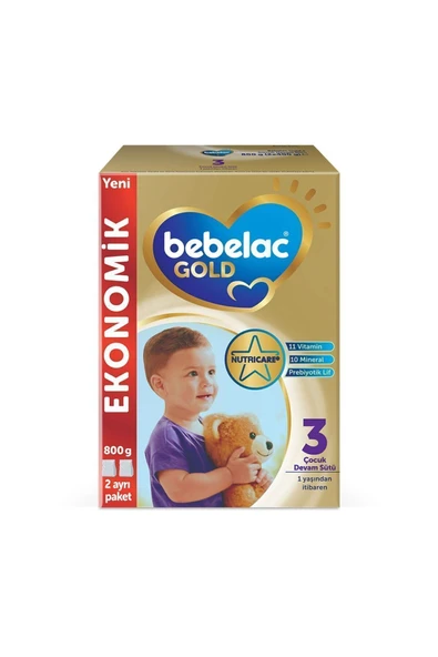 Bebelac Gold 3 Devam Sütü 800 Gr - Resim 2