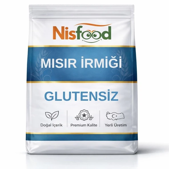 Glutensiz Mısır İrmiği NisFood - 1 kg ürün görseli 1