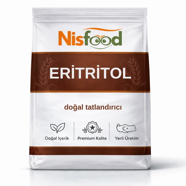 Glutensiz Eritritol Doğal Kalorisiz Tatlandırıcı - 100 gr ürün görseli 1