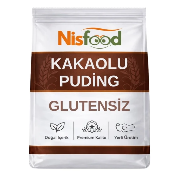 Glutensiz Kakaolu Puding 100 gr ürün görseli 1