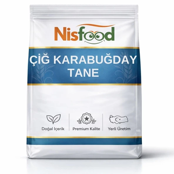 Glutensiz Çiğ Karabuğday Tane - 250 gr ürün görseli 1