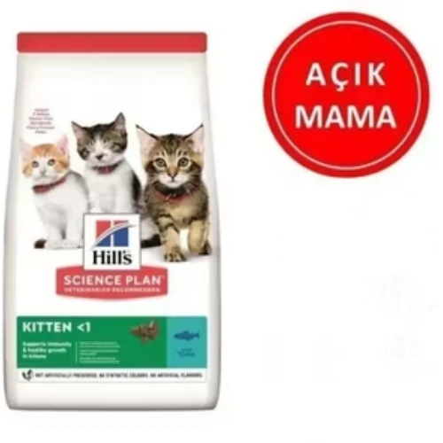 Hill's Kitten Tuna Balıklı 1 kg Yavru Kedi Maması - Açık Paket ürün görseli 1