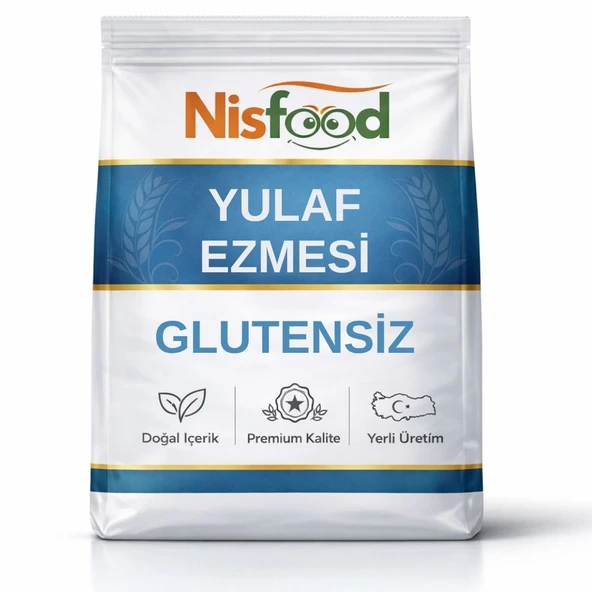 Glutensiz Yulaf Ezmesi NisFood - 500 gr ürün görseli 1