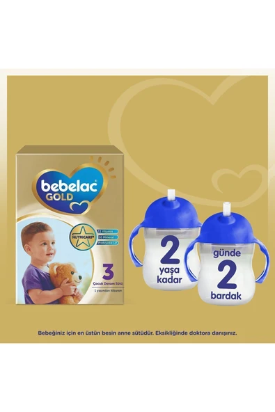Bebelac Gold 3 Devam Sütü 800 Gr - Resim 3