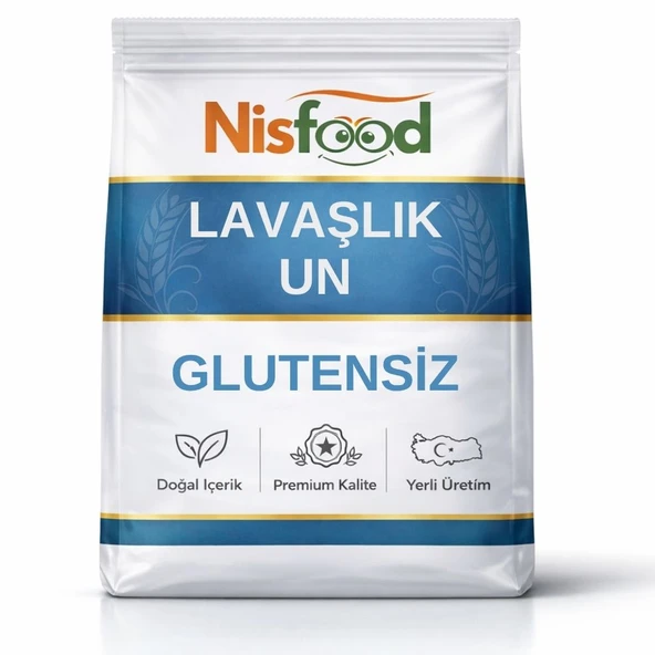 Glutensiz Lavaşlık Un NisFood - 1 kg ürün görseli 1