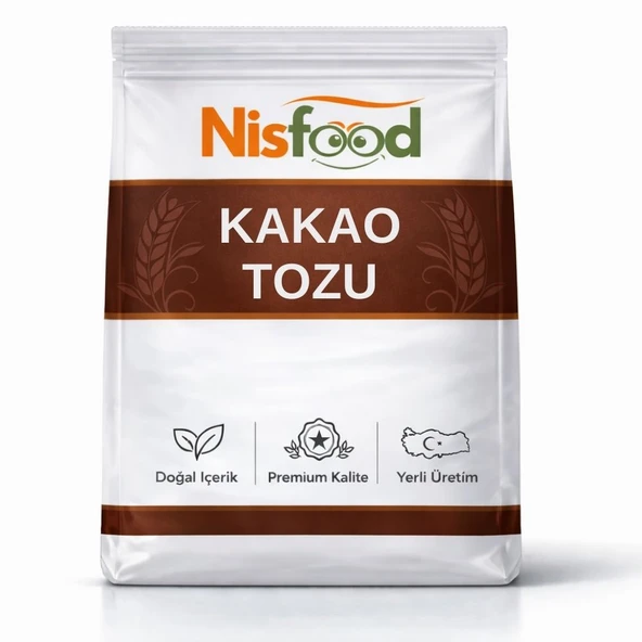 Glutensiz Kakao Tozu 100 Gr NisFood ürün görseli 1