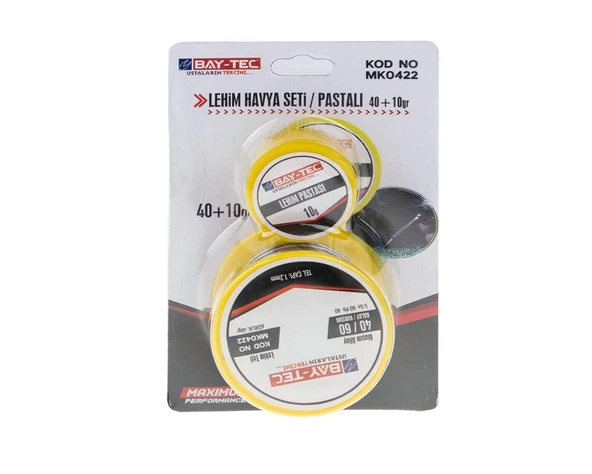 Pastalı Lehim Havya Teli 60/40 MK0422 ürün görseli 1