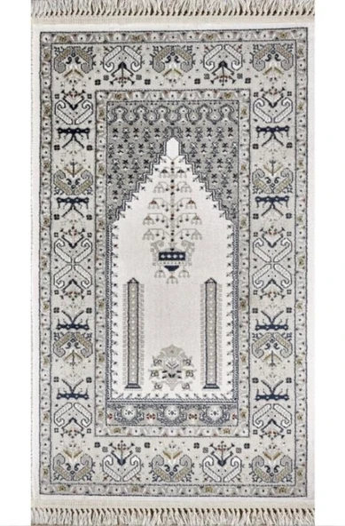 Gümüşsuyu Zara 17434 Tozumaz Seccade 80X130 - Gri ürün görseli 1