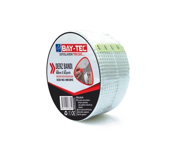 Alçıpan Derz Bandı 48x45 yard  MK0815 BAYTEC- 5 Adet ürün görseli 1