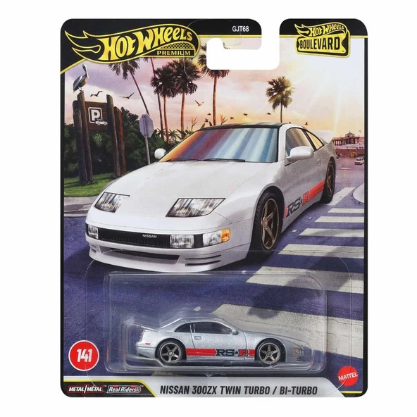 Hot Wheels Boulevard Premium Araçlar NISSAN 300ZX TWIN TURBO GJT68 - JHW25 ürün görseli 1
