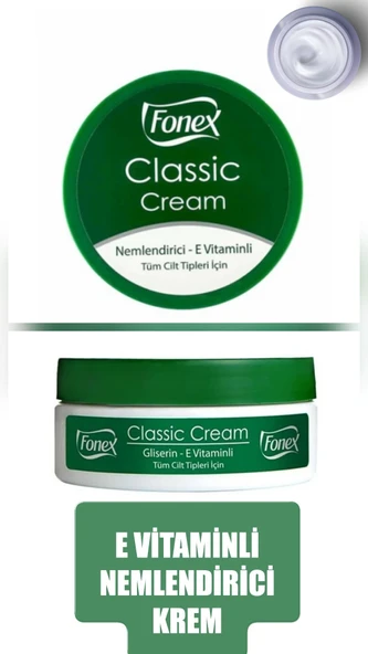 Fonex E Vitaminli Nemlendirici Krem 175 Ml Classic ürün görseli 1