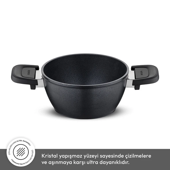 Emsan Diamente Derin Tencere 24 cm - Resim 7