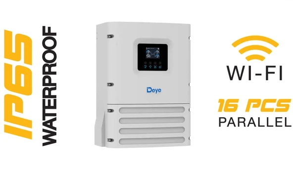 DEYE 6KW Tam Sinüs Akıllı Off-Grid 48V (IP65) ürün görseli 1