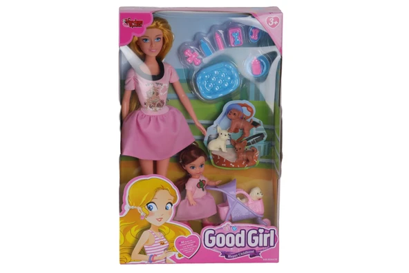WG-115164 KUTULU 29 CM ANNE KIZ PET SHOPTA ürün görseli 1