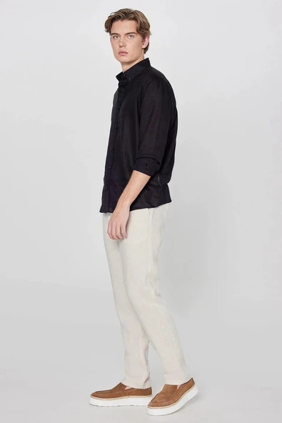 Lee Erkek Keten Pantolon L2610018614 ürün görseli 1