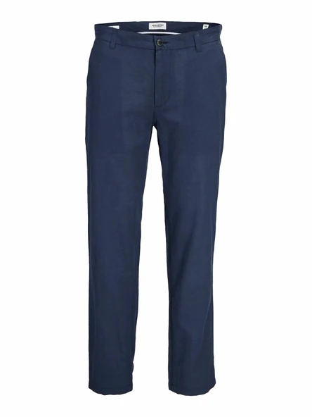 Jack Jones Tace Summer Lınen Blend Tapared Fit Erkek Chino Pantolon 12248604 ürün görseli 1